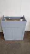 Newbury Dusk Grey Vanity Unit 600mm (FF600SK2DR-U-DGA) (Seems New, Was Sealed)