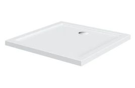 4 Items. 1 X 900 X 900 Slimline Tray (tr03) RRP £119, 1 X Single Ended Square Edge Bath (1800 X 80