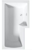 2 Items. 1 X L Shape Shower Bath Rh 1700 X 850 (ncbos1785r) RRP £219 & 1 X 1100 X 760 Slimline Sho
