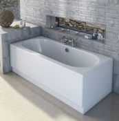 3 Items. 1 X (1700 X 700) Vitreous Enamel Steel With 2th, No Gripholes, No As (zb70c6500n) RRP £149