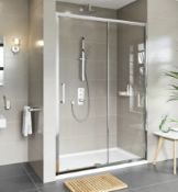 5 Items. 1 X Mode 8mm Framed Shower Door 1200mm (j8sr-120) RRP £225, 1 X Square Temperature Hand