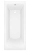 3 Items. 1 X Orchard Square Edge SE Bath 1700 X 750 (cken1775s) RRP £199, 1 X 8mm Hinged Bath Scre