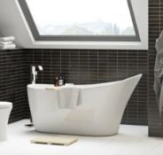 Mode Bathrooms Hardy Free Standing Bath 1600x750mm (RBAIF2002)
