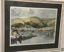 Painting by Harley Onion, Former President of the 