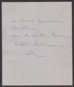 Air Mails / Autographs 1937