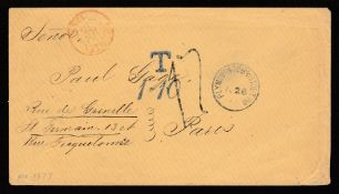 G. B. - Travelling Post Offices 1877