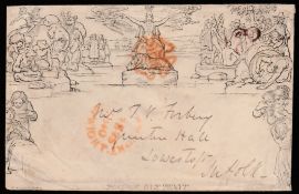 G.B. - Isle of Wight / Mulreadys 1840 (Sep 25)