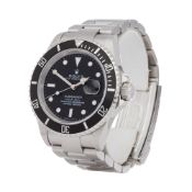 Rolex Submariner Date 16610 Men Stainless Steel Watch