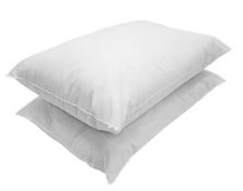 (R5G) 8 X Anti Allergy Soft Pillows (New) & 1 X Oscaurt Media Back Pack With USB Connectivity