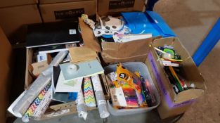 (R9D) A Qty Of Mixed Stationary & Craft Items