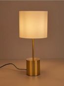 (R5L) 4 X Mixed Lights To Inc Gold Desk Lamp 50027258, 1 X Curved Desk Lamp 50425565, 1 x Velvet &
