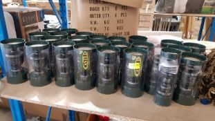 (R5A) Approx 25 x Castle Curtain pole End Caps for 28mm Poles