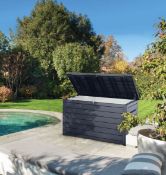 (R10) Garden. 1 X Keter Ontario XXL Box (H86 X D83 X L147cm) RRP £335