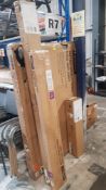 (R7A) 4 X Mixed Boxed Bed Items To Include Metro King Bed Grey Headboard , Atlanta (Pack 2 Of 3 &