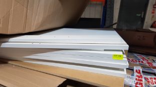 (R7C) DIY. Contents Of Shelf. A Quantity Of Wooden Shelves / Unit