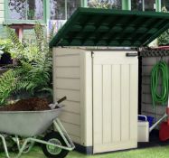 (R7I) Garden. 1 X Keter Store It Out Max (W145.5 X D82 X H125cm) RRP £145