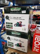 (R3O) 2 X Qualcast QCLi 35cm 36V 4aH Cordless Chainsaw