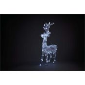 (R4M) Christmas. Approx. 10 Items. Mixed Christmas Deco Items To Inc Outdoor Spun Acrylic LED Raind