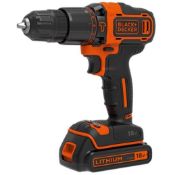(R3E) Contents Of 2 Containers. Mixed Lot To Inc Black & Decker 18V Cordless Drill, 1 X Black & Dec