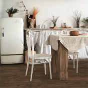 (R2P) 4 items. 3 X Engineered Wood Flooring Dark Oak (1.18m2 Per pack) & 1 X (150cm X 92cm) Wooden