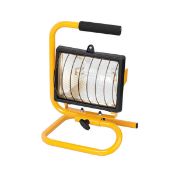 (R4E) 3 Items. 1 X Arlec 400W Portable Halogen Worklight, 1 X Arlec 120W Portable Halogen Worklight