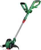 (R15I) 3 Qualcast Items. 2 X 450W Corded Grass Trimmer (1X Clean, Cord Cut) & 1 X 35cm 36V Cordless