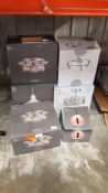 (R13A) Lighting. 6 Items. 2 X Light Boutique Isabella, 1 X Light Boutique Fisherman Lamp, 1 X Light