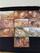 A. Scott Rankin Postcards (10) and others.