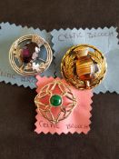 Scottish Celtic brooches.