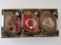 New Hanayama Puzzles