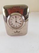 British American Tobacco Metal Desk Clock