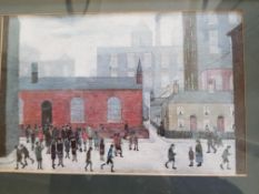L.S. Lowry Framed Print.