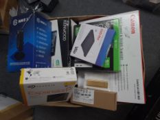 Seagate Corsair MSI CiT Logitech Kenwood - 19 Items - RRP £1491 - BOX113