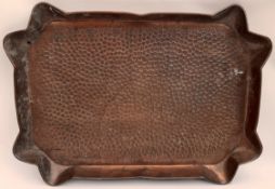 Antique Arts & Crafts Style Copper Tray     Antique Arts & Crafts Style Copper Tray.Measures 20