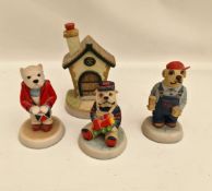 Vintage Collection 4 Harrop Figures     Vintage Collection 4 Harrop Figures.The tallest figure