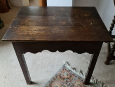 Antique Georgian Tables with Pinned Joints     Antique Georgian Tables with Pinned Joints.Stands