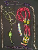 Vintage Costume Jewellery Beadwork Necklaces etc Vintage Costume Jewellery Beadwork Necklaces etc