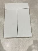 NEW (H188) 500mm White Gloss Vanitu Unit. Basin not included. &Nbsp; &Nbsp; &Nbsp; &