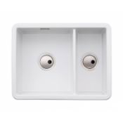 New (E106) Abode Sandon 1.5 Bowl- Aw1033. Drainer: Right Hand Number Of Bowls: 1.5 Brand: Abo... New