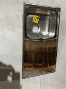 NEW (H116) 860x500mm Teka Stainless Steel Sink Bowl. &Nbsp; &Nbsp; &Nbsp; &