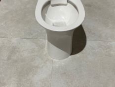 NEW (H173) 550x410mm Venice Close coupled pan, seat and cistern not included. &