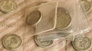 Job lot pre 1946 shillings