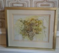 Original watercolour by Joan Renton.