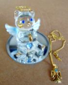 12 Angel bears with 12 angel necklaces