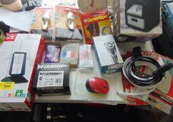 Box of tech items BD529 from a closed down store down shop