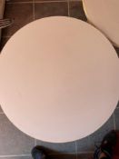 White coffee table