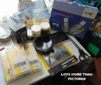 Box of tech items BD530 from a closed down store down shop