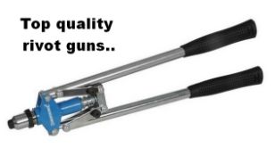 5 Brand new top quality rivet guns RRP £29.99 each.