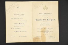 King Edward VIII (1894 - 1972) Signed Regimental 