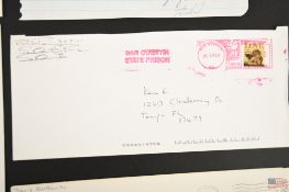 David Berkowitz (1953 - ) Serial Killer - Original Signature